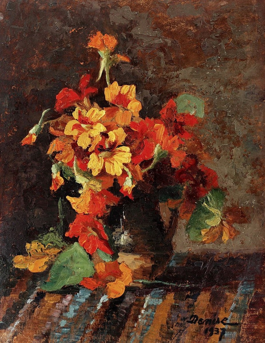"Painting. Flowers" by Denise Iordanescu