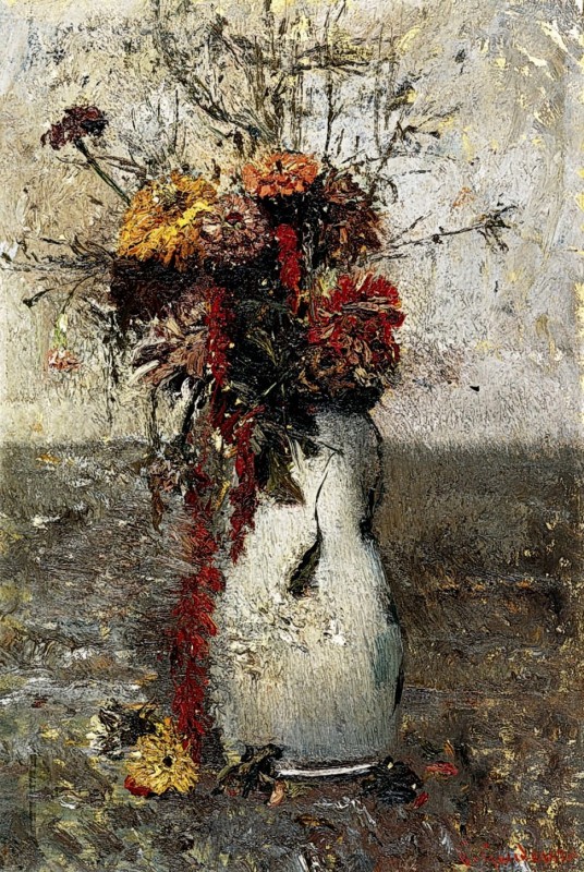 "Painting. Flowers" by Pietro Gaudenzi
