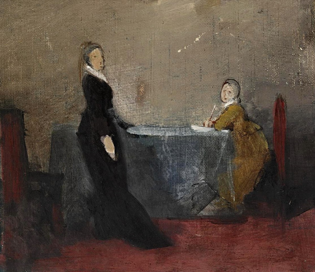 "Painting. People" by George Frederick Folingsby
