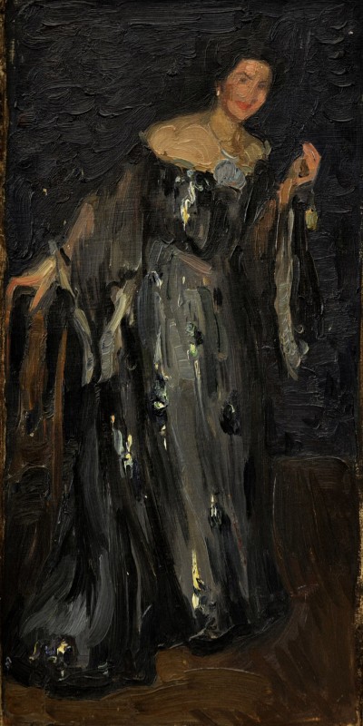 "Pictură. Figură / semifigură" by Konstantin Alekseyevich Korovin