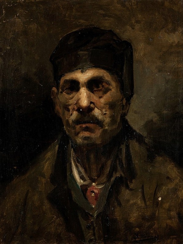 "Pictură. Portret" by Ignacio Pinazo Camarlench