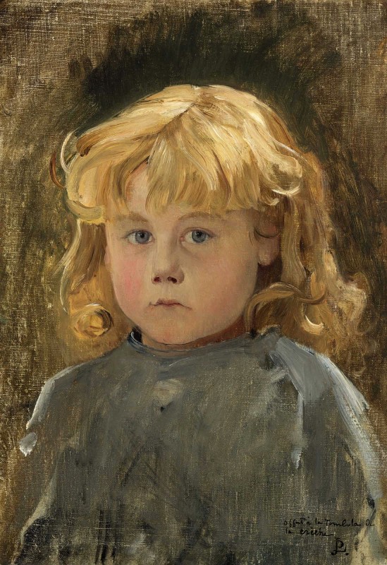 "Painting. Portrait" by Jean-Pierre Laurens