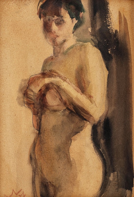 "Pictură. Nud" by Corneliu Baba