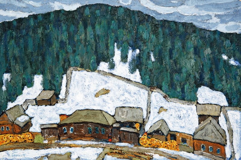"Pictură. Rural" by Kim Nikolaevich Britov