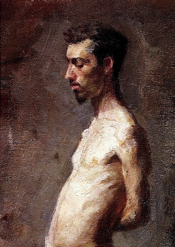 "Живопись. Обнаженка. Фигура / полуфигура" by Тхомас Еакинс