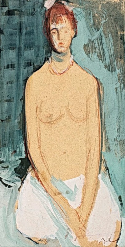 "Painting. Nude" by Corneliu Baba