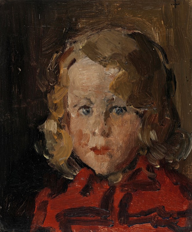 "Pictură. Portret" by Isaac Israëls