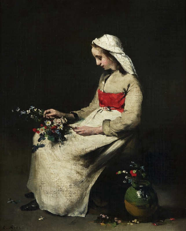 "Painting. Figure" by Théodule Ribot