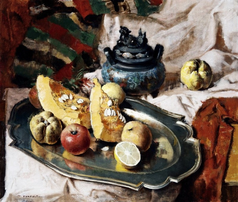 "Painting. Still life" by Béla Kontuly