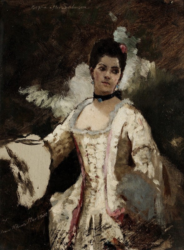 "Painting. Figure" by Anna Munthe-Norstedt