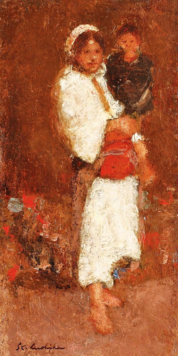 "Painting. People" by Ștefan Luchian