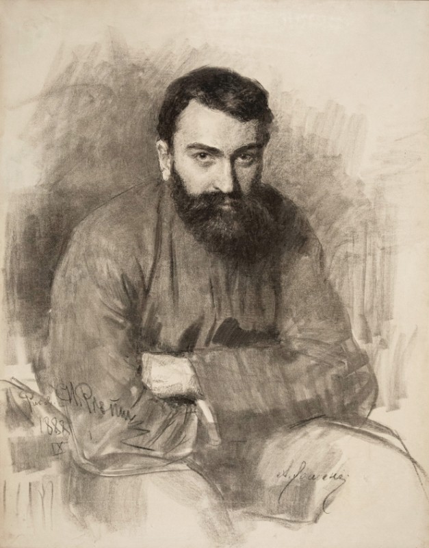 "Desen. Portret" by Ilya Efimovich Repin