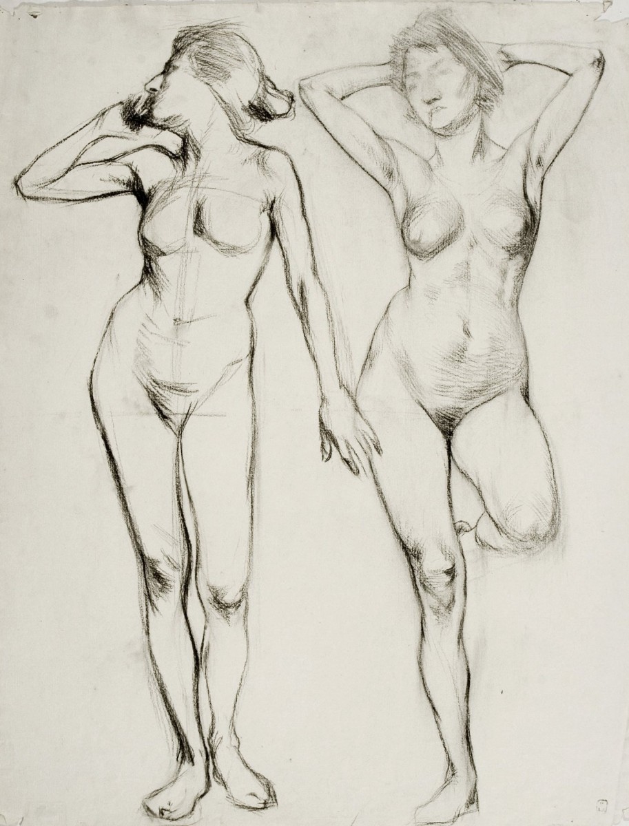 "Desen. Nud" by Dmitry Nikolaevich Kardovsky