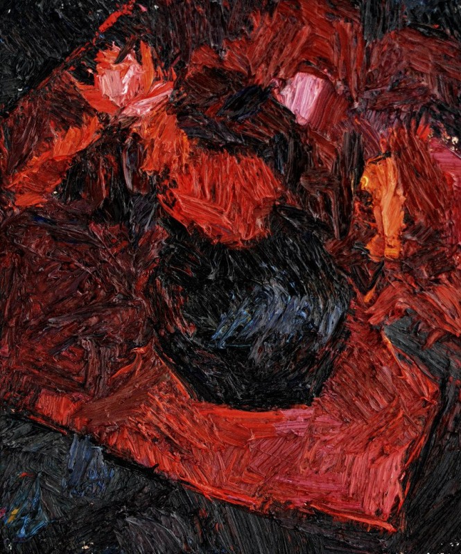 "Studiu. Natură statică" by Vlada Cibuc, 2015, ulei pe pânză
