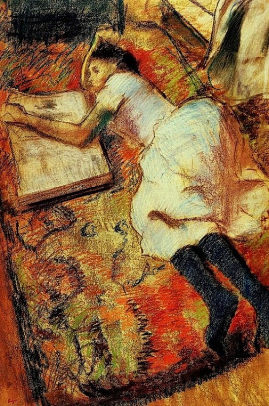 "Composition" by Edgar Degas
