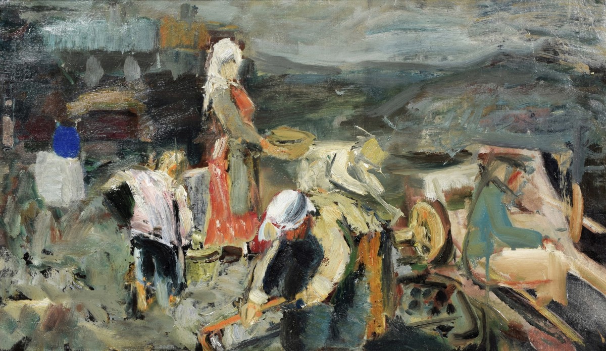 "Painting. Rural" by Abram Efimovich Arkhipov
