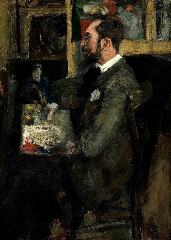 "Composition. Figure" by James Ensor