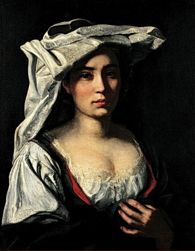 "Pictură. Figură / semifigură" by Gaspare Traversi