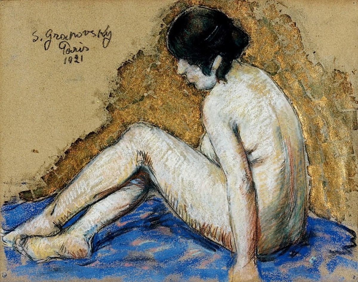 "Painting. Nude" by Samuel Granowsky