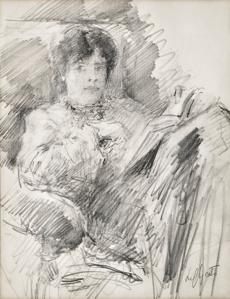 "Drawing. Figure" by John Butler Yeats