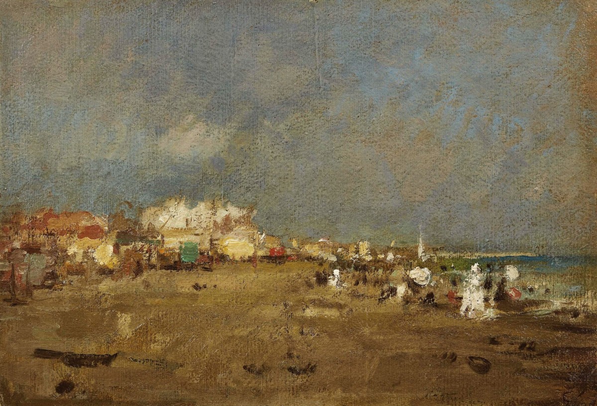"Pictură. Peisaj" by Emilio Gola
