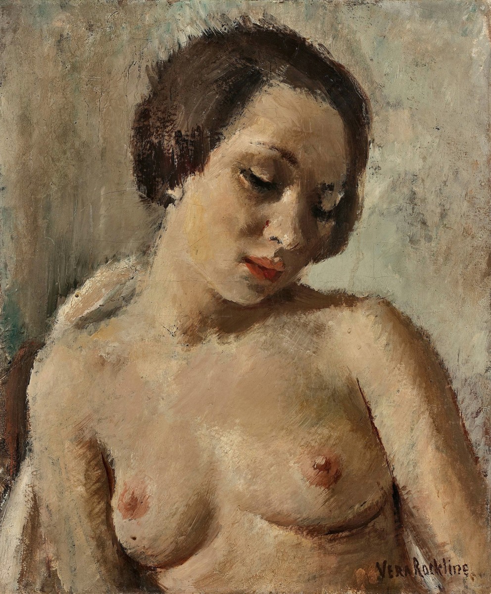 "Painting. Nude. Figure" by Vera Nikolaevna Rockline