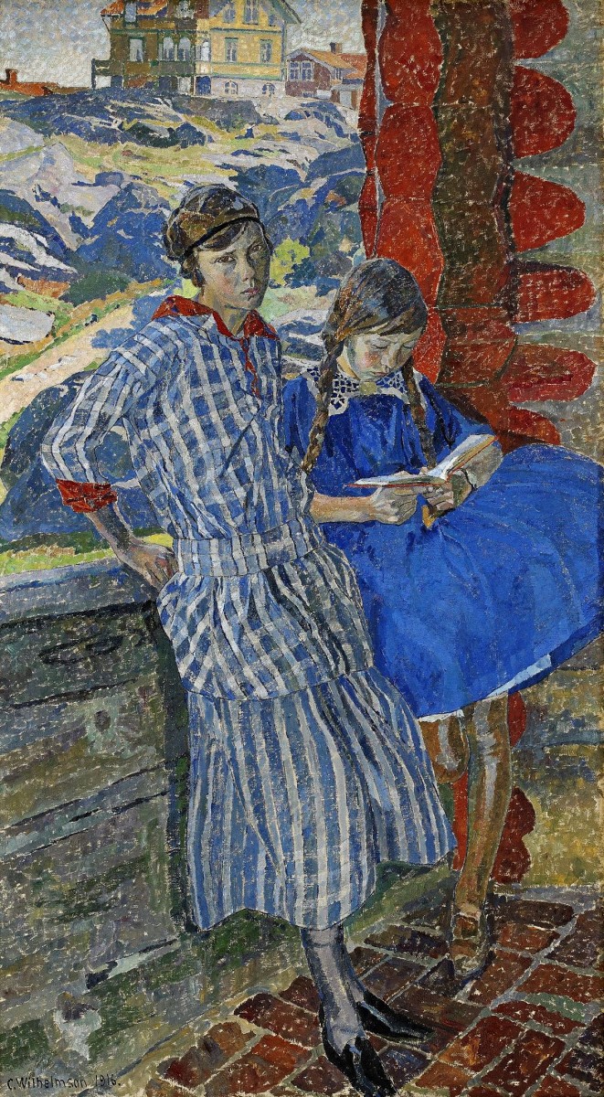 "Painting. People" by Carl Wilhelmson