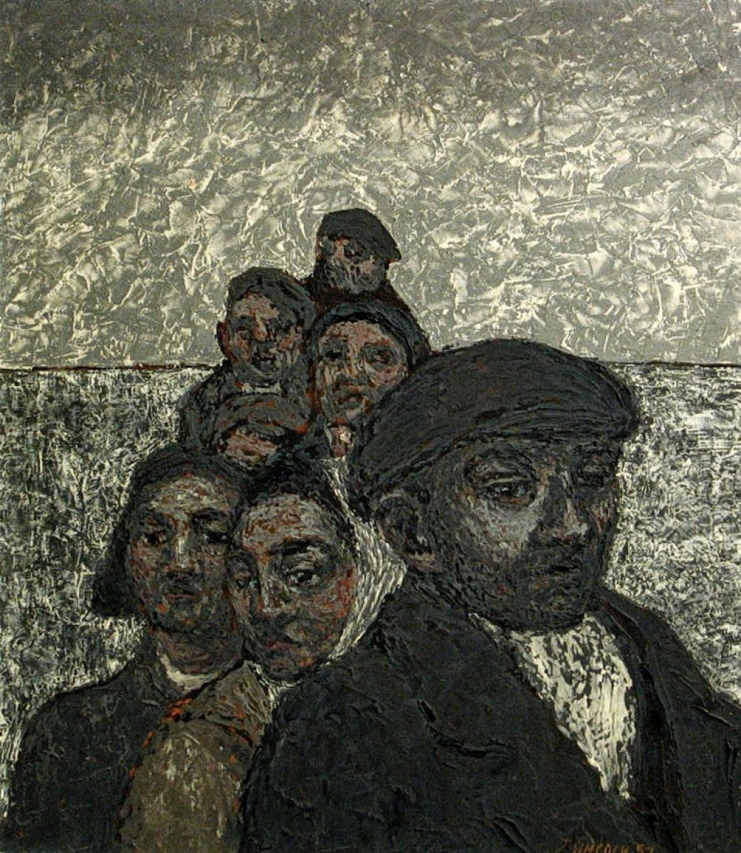 "Pictură. Oameni" by Jack Simcock