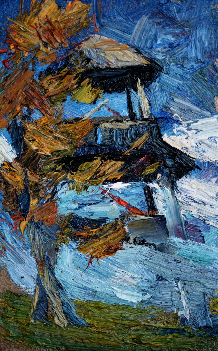 "Painting. Pleinair. Pleinair romania" by Carolina Leagul, oil on canvas