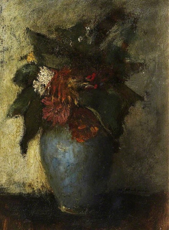 "Painting. Flowers" by Henry Muhrman
