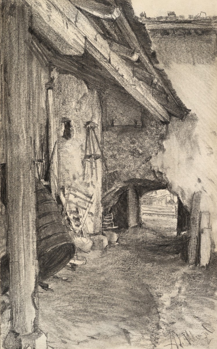 "Desen. Rural" by Adolph von Menzel
