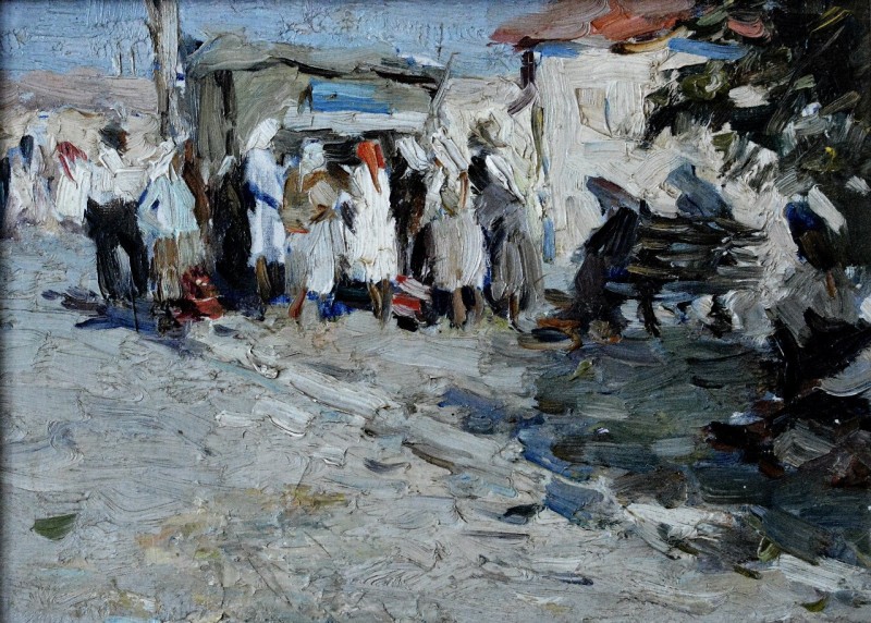 "Painting. Landscape. Rural" by Veniamin Slobodzinschii
