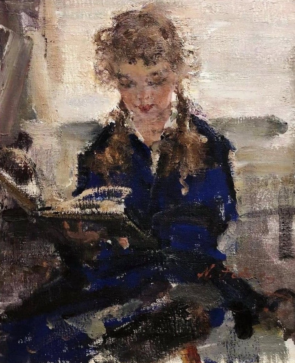 "Painting. Figure" by Nicolai Fechin