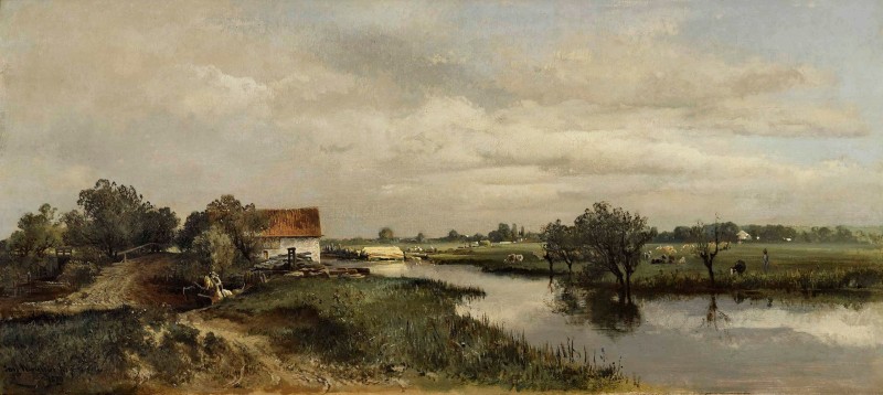 "Pictură. Peisaj" by Josef Willroider