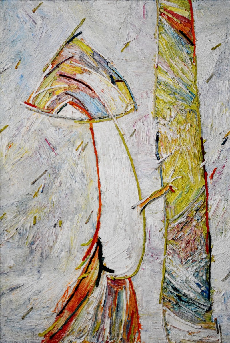 "Dănuț. Koko" by Анатол Гимпу, 1995, 1000x680mm, масло / холст