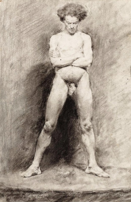 "Drawing. Nude" by José Villegas Cordero