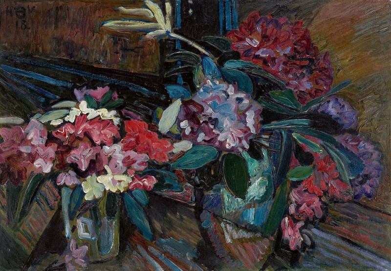 "Painting. Still life" by Heinrich Vogeler