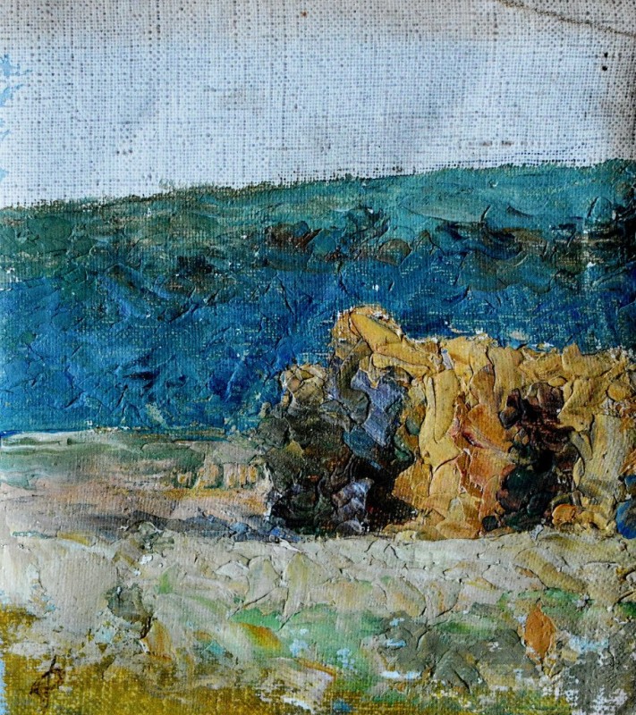 "Painting. Landscape" by Robert Falk