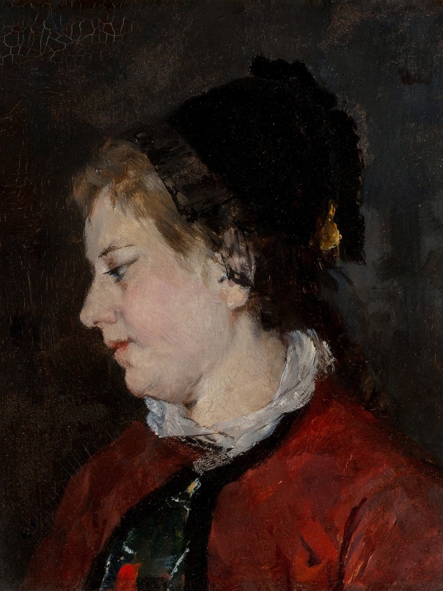 "Painting. Portrait" by Mary Cassatt