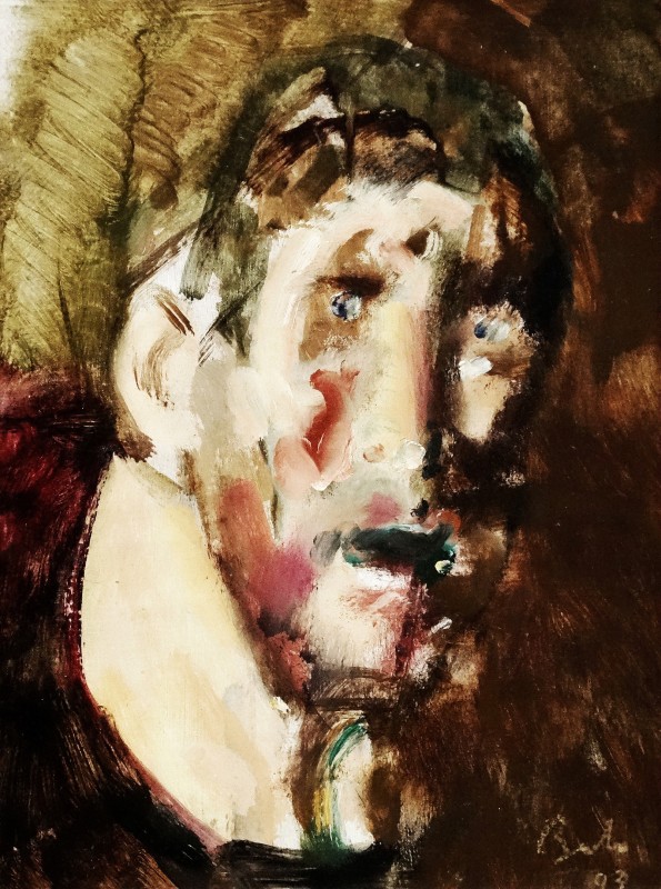 "Pictură. Portret" by Corneliu Baba