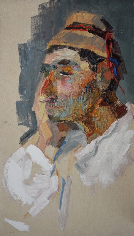 "Painting. Portrait" by Ioana Mocanu