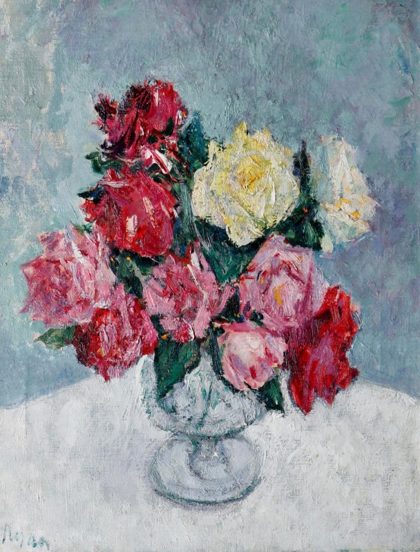 "Pictură. Flori" by Adrian Ryan
