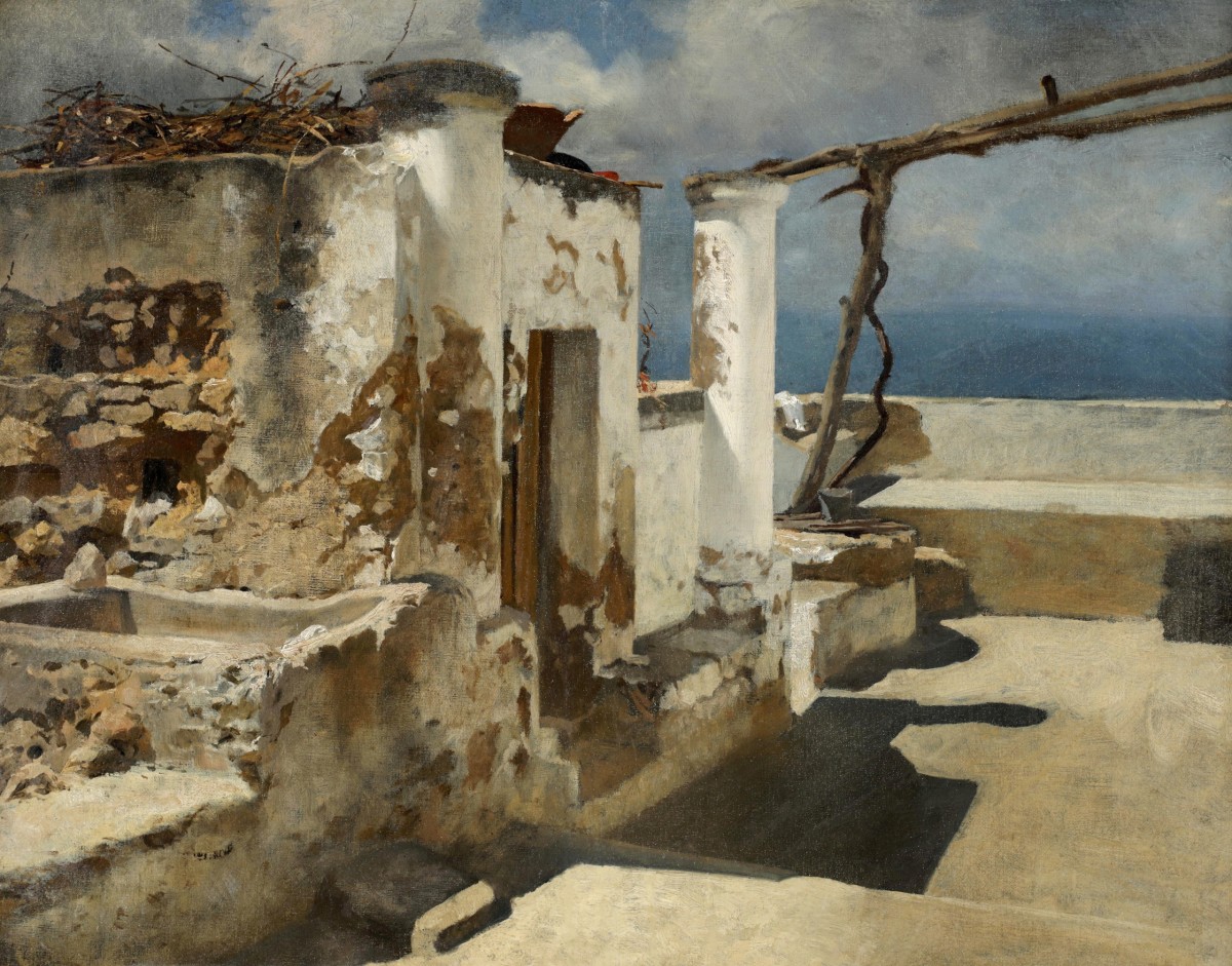 "Painting. Rural" by Albert Ritzberger