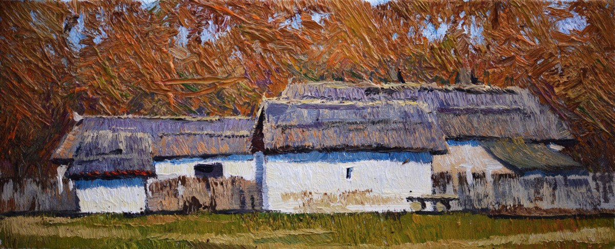 "Pictură. Pleinair. Pleinair România" by Daniel Ceban, ulei pe pânză