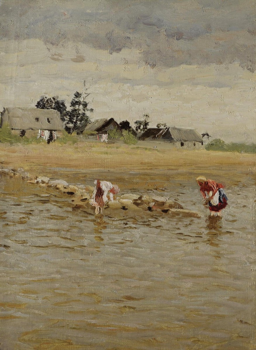 "Живопись. Морской пейзаж" by Николаи Никанорович Дубовскои