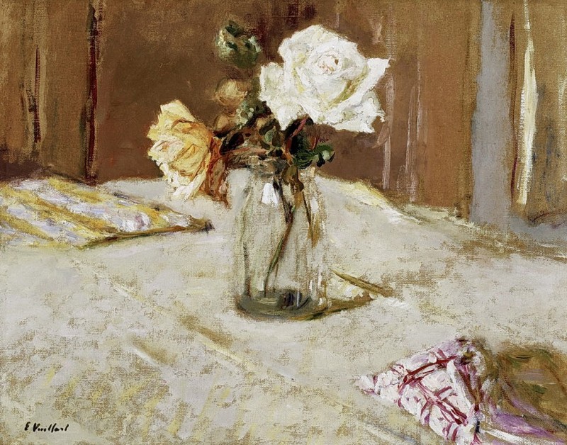 "Painting. Still life" by Jean-Édouard Vuillard