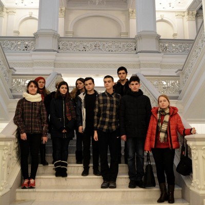 Vizită la Muzeul Național. Expoziția lui Mihai Grecu. Noiembrie 2016