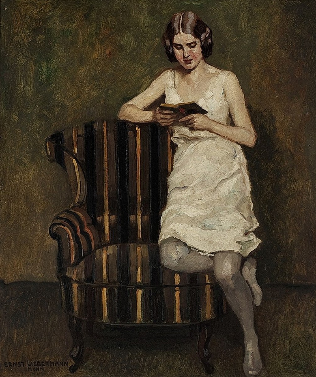 "Composition. Figure" by Ernst Liebermann