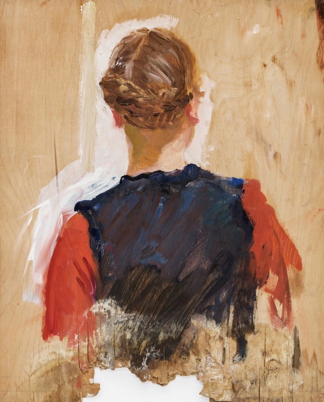 "Painting. Portrait. Figure" by Arkady Alexandrovich Plastov