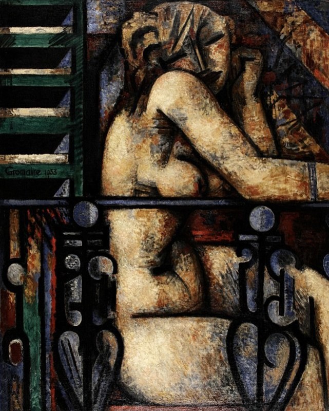 "Painting. Nude" by Marcel Gromaire